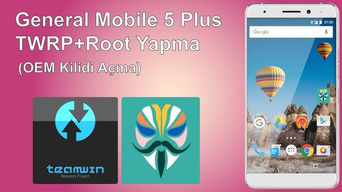 general mobile 5 plus root atma