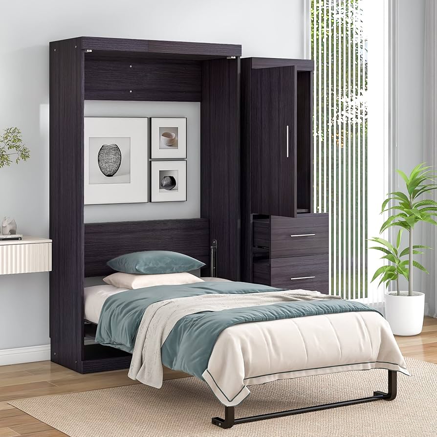 twin murphy bed