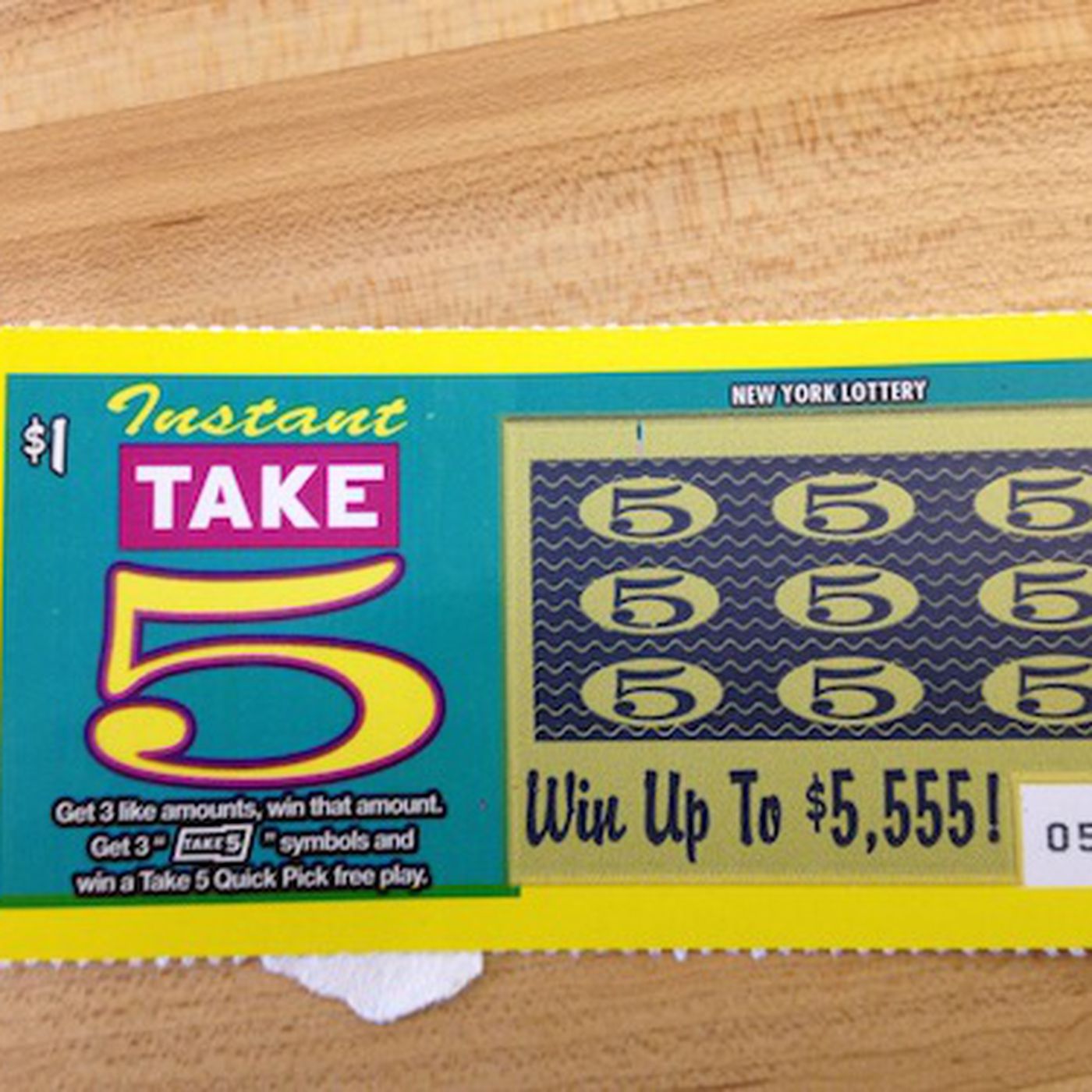 take 5 lottery