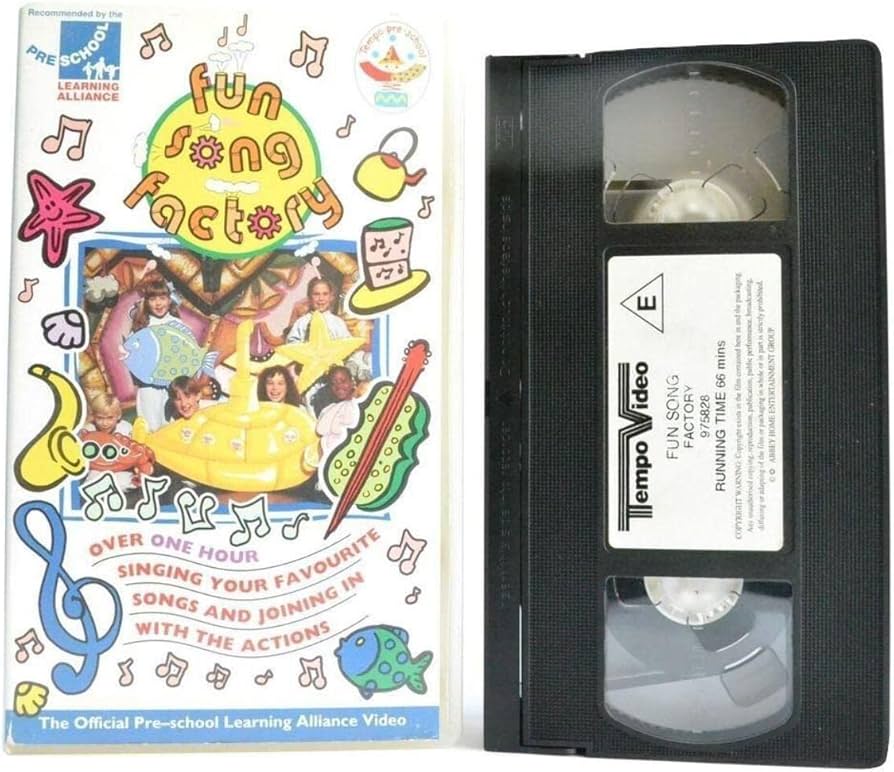 fun song factory vhs video