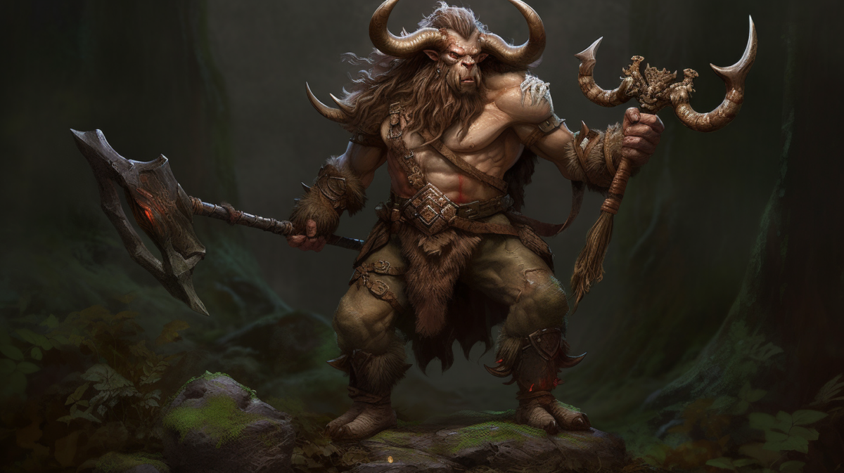 satyr barbarian