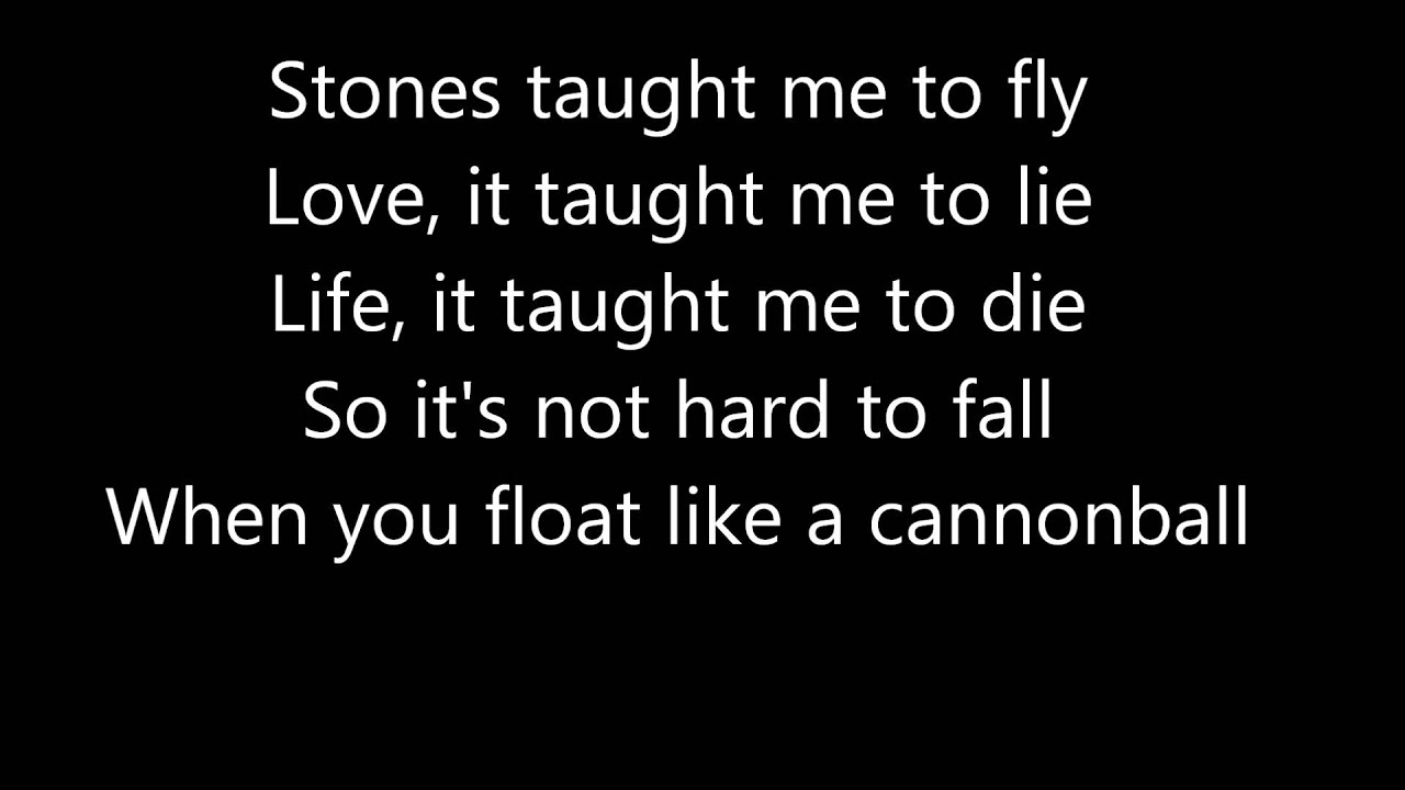 lyrics cannonball