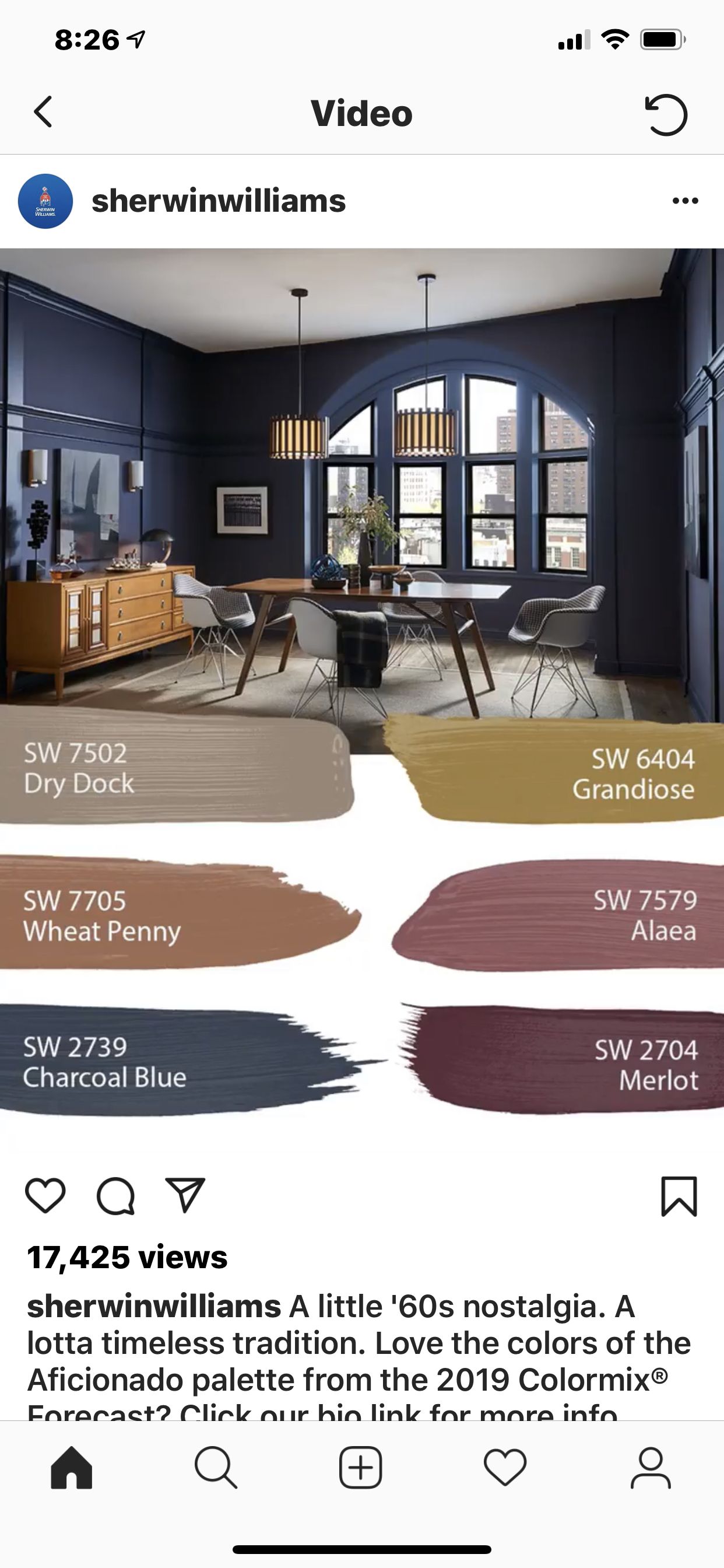 sherwin williams charcoal