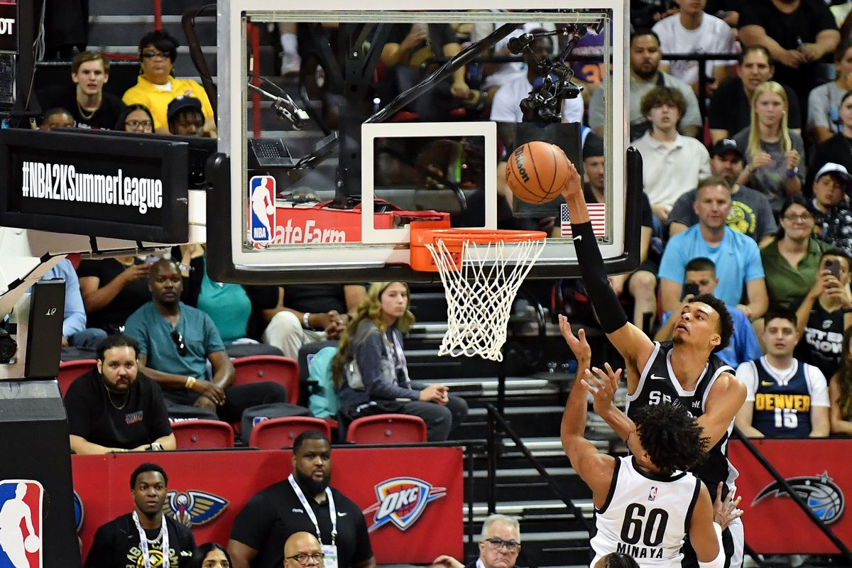 spurs vs blazers summer league