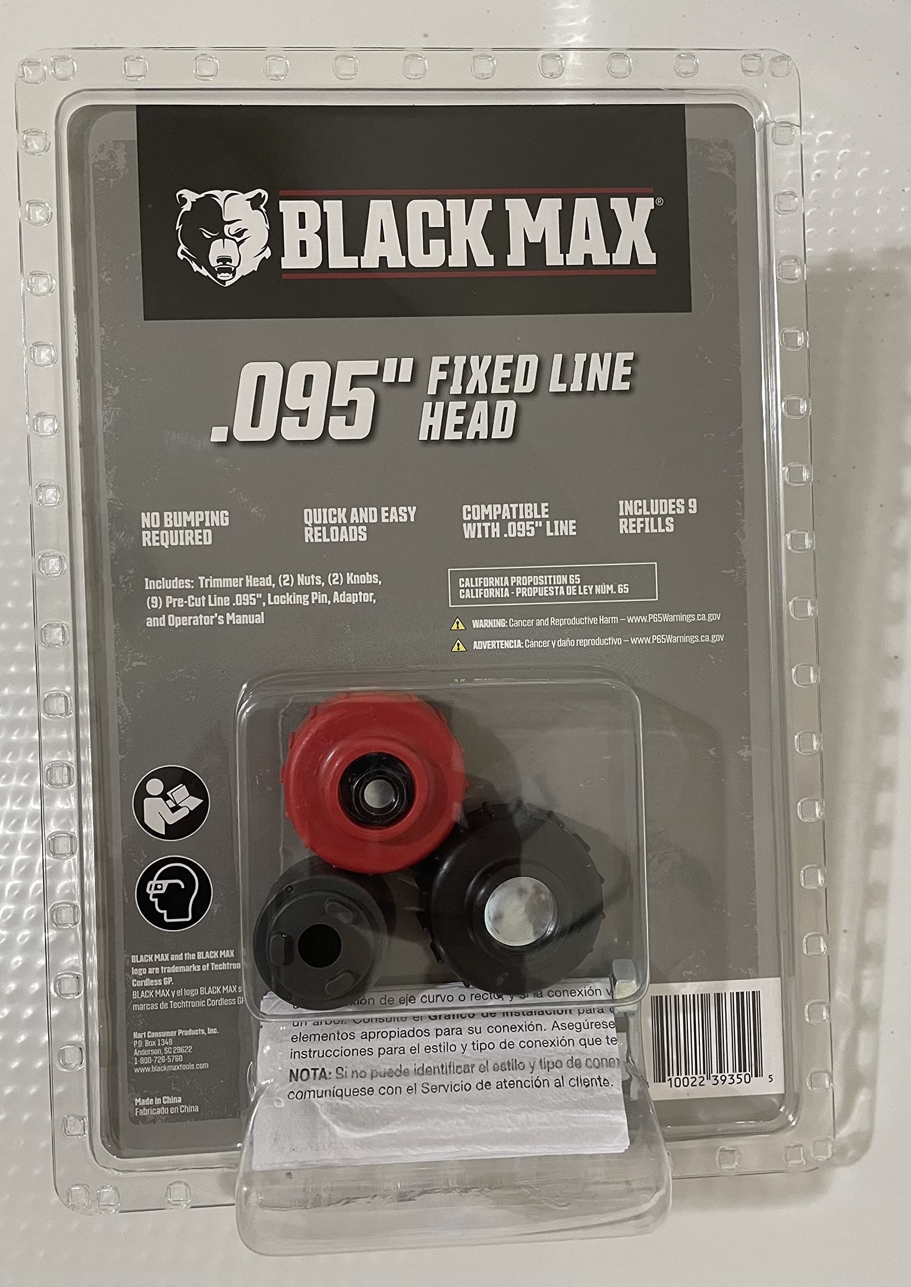 black max weed eater string replacement