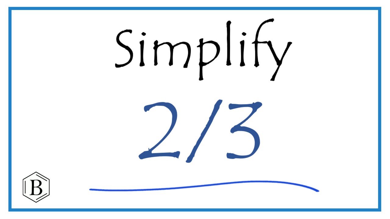 2/3 + 2/3 simplified