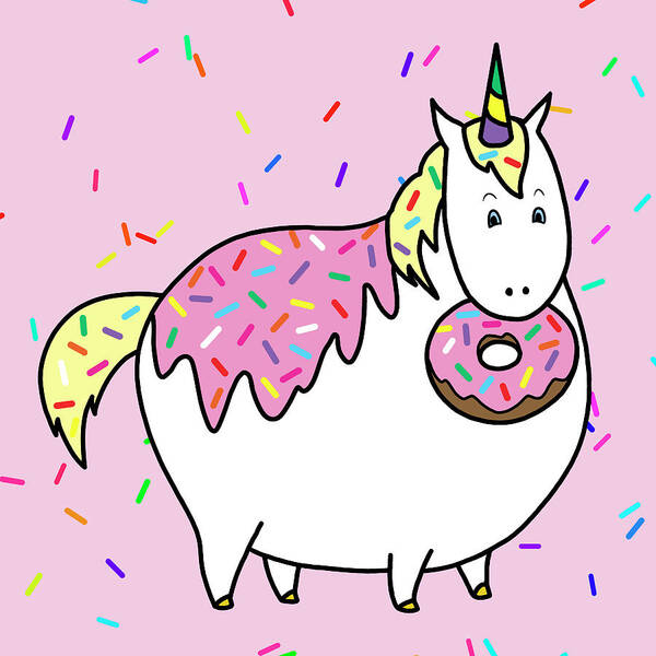 animal playfully referred to as a chubby unicorn