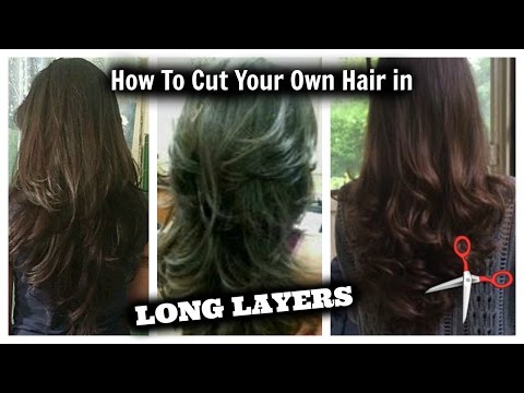 how to cut your own long layers