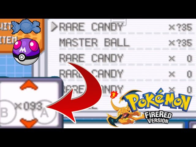 rare candy cheat code