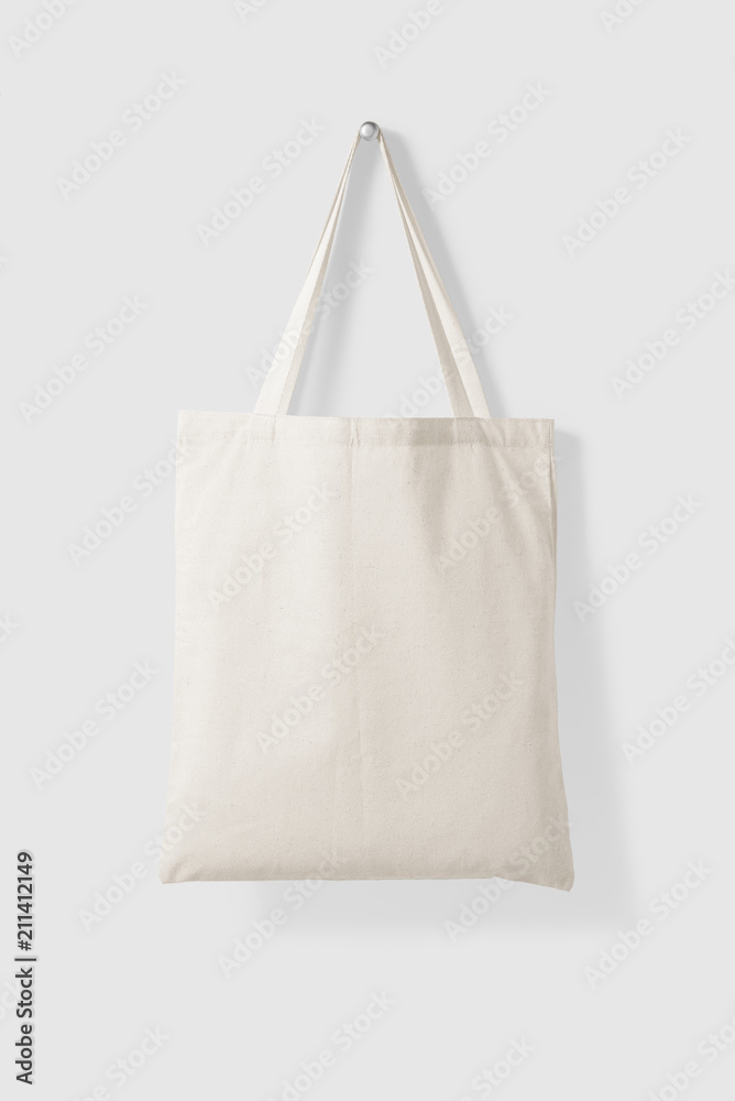 blank tote bag mockup