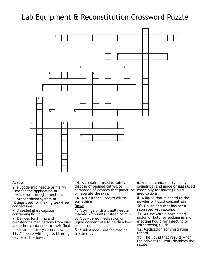 a repair or re-equipping crossword