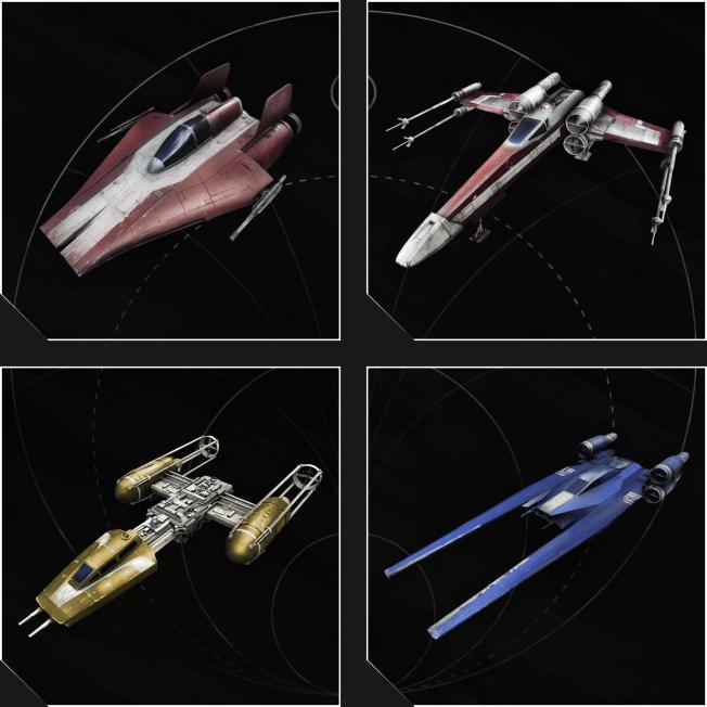 all rebel ships star wars