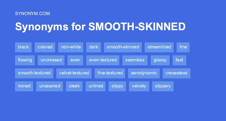 smooth synonym