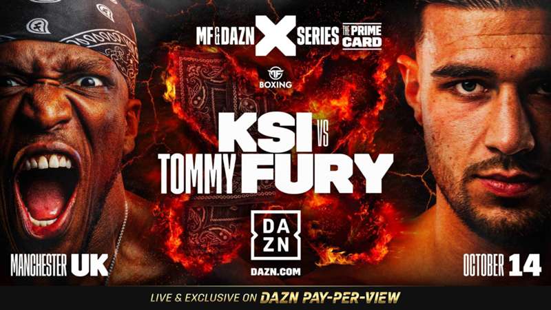 ksi tommy fury fight stream