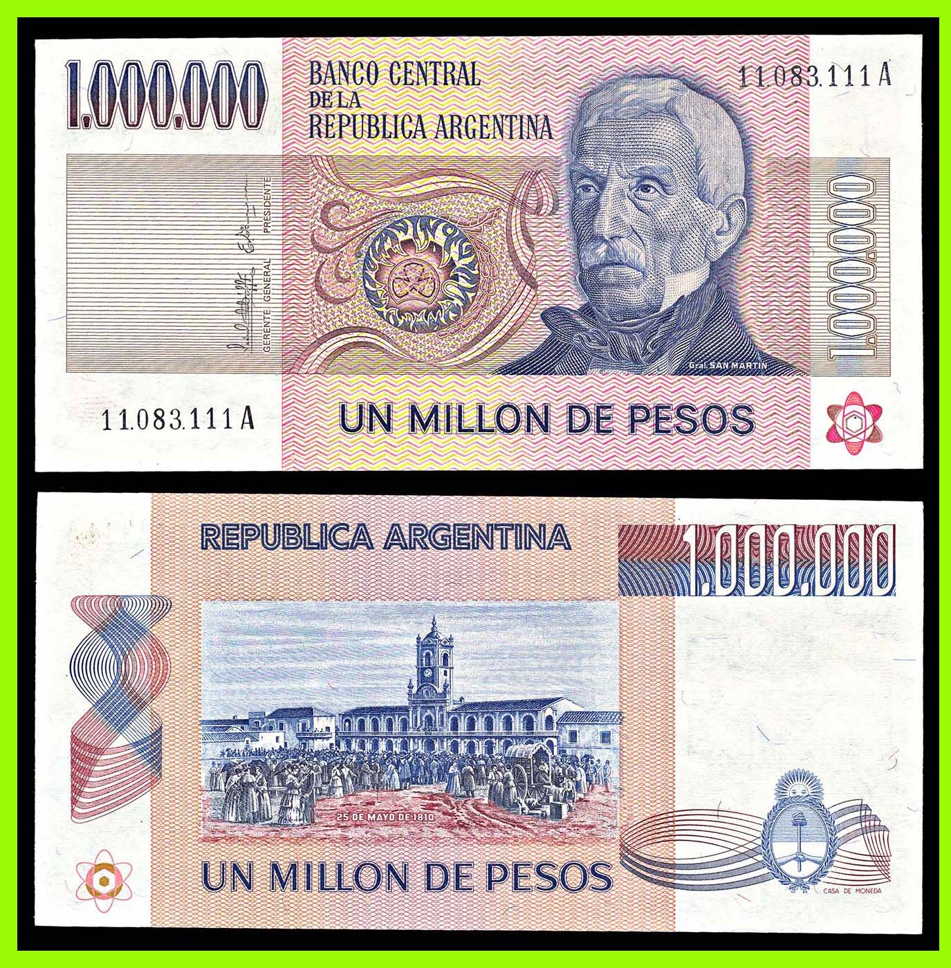 1 million argentine peso to php