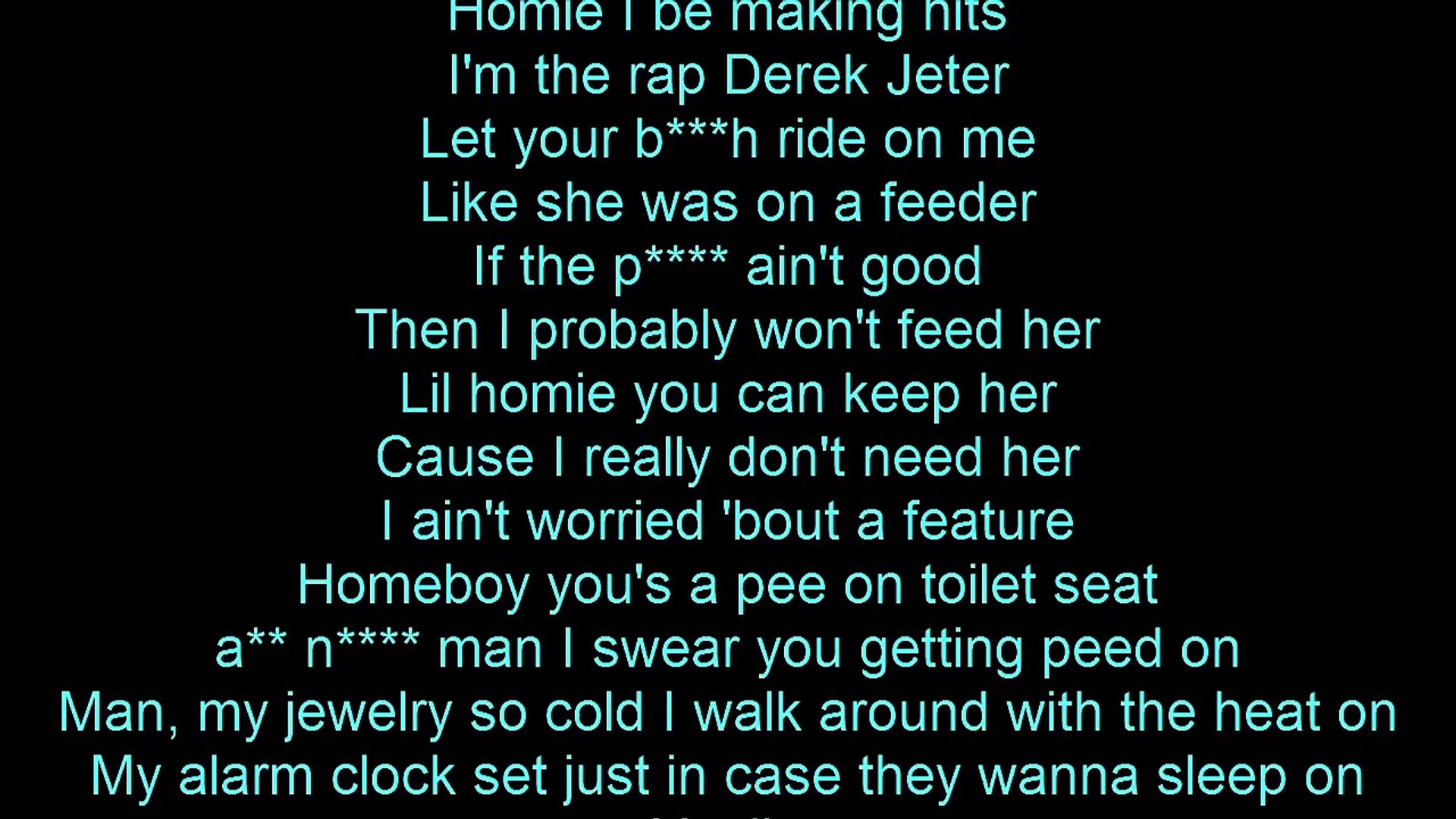 freestyle lyrics