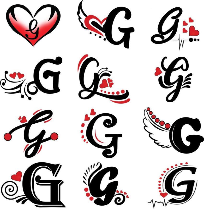 g letter tattoo designs