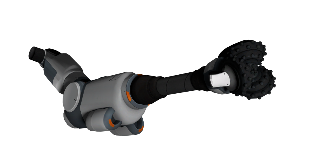 prawn suit drill arm