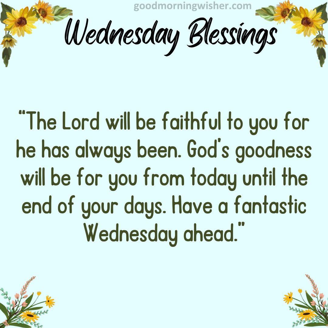 wednesday blessings