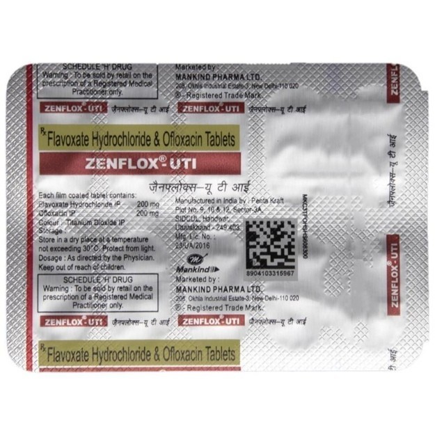 zenflox uti substitute