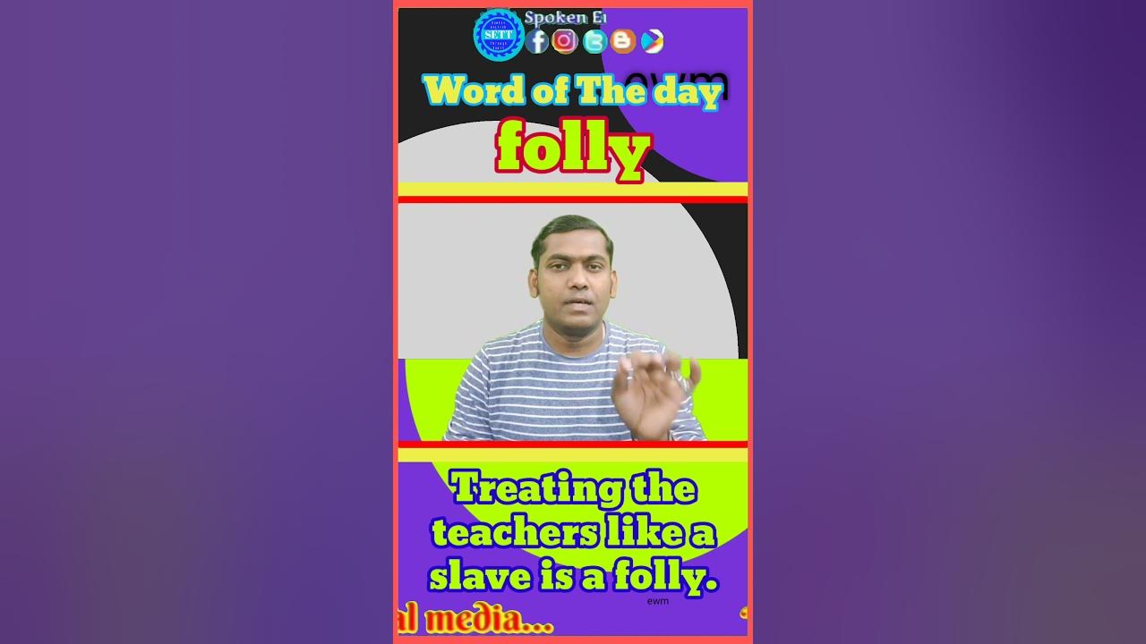 folly meaning in tamil