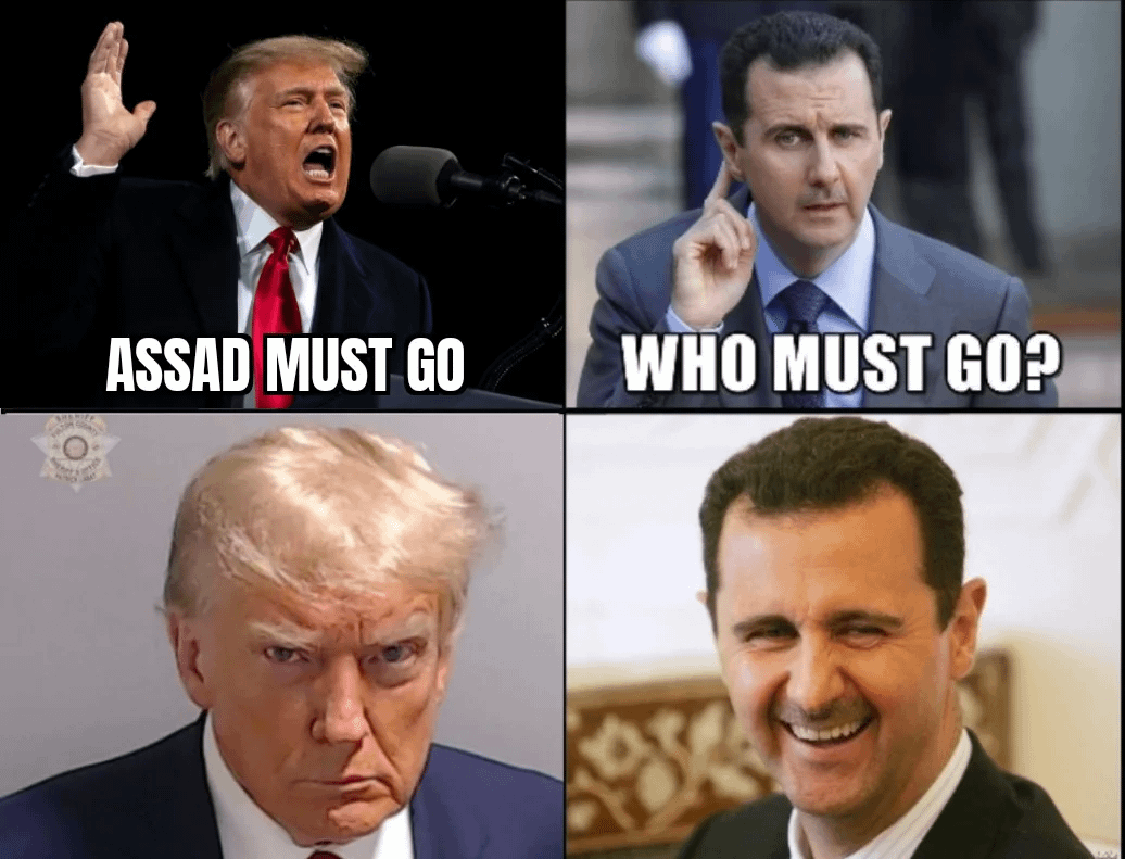 assad must go meme