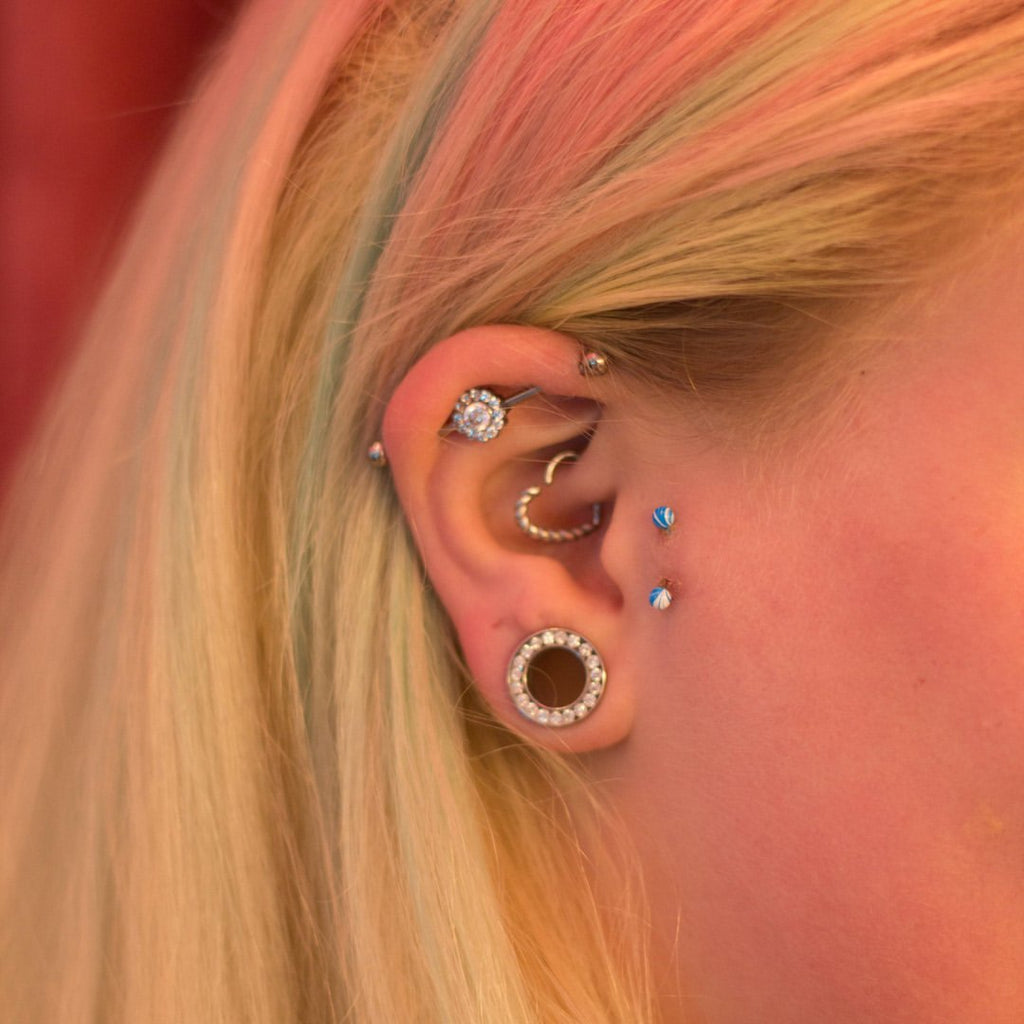 industrial ear piercing jewelry