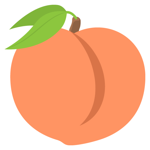 peach emoji copy and paste