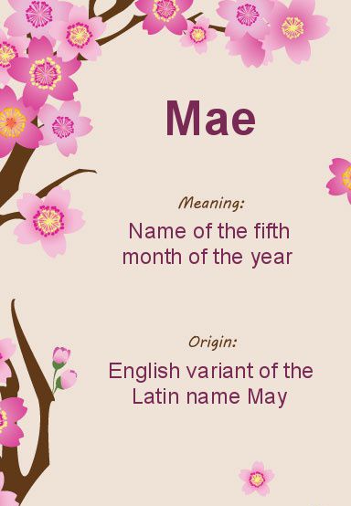 may name meaning