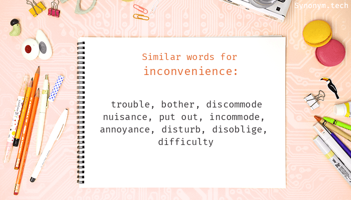 inconvenience synonym