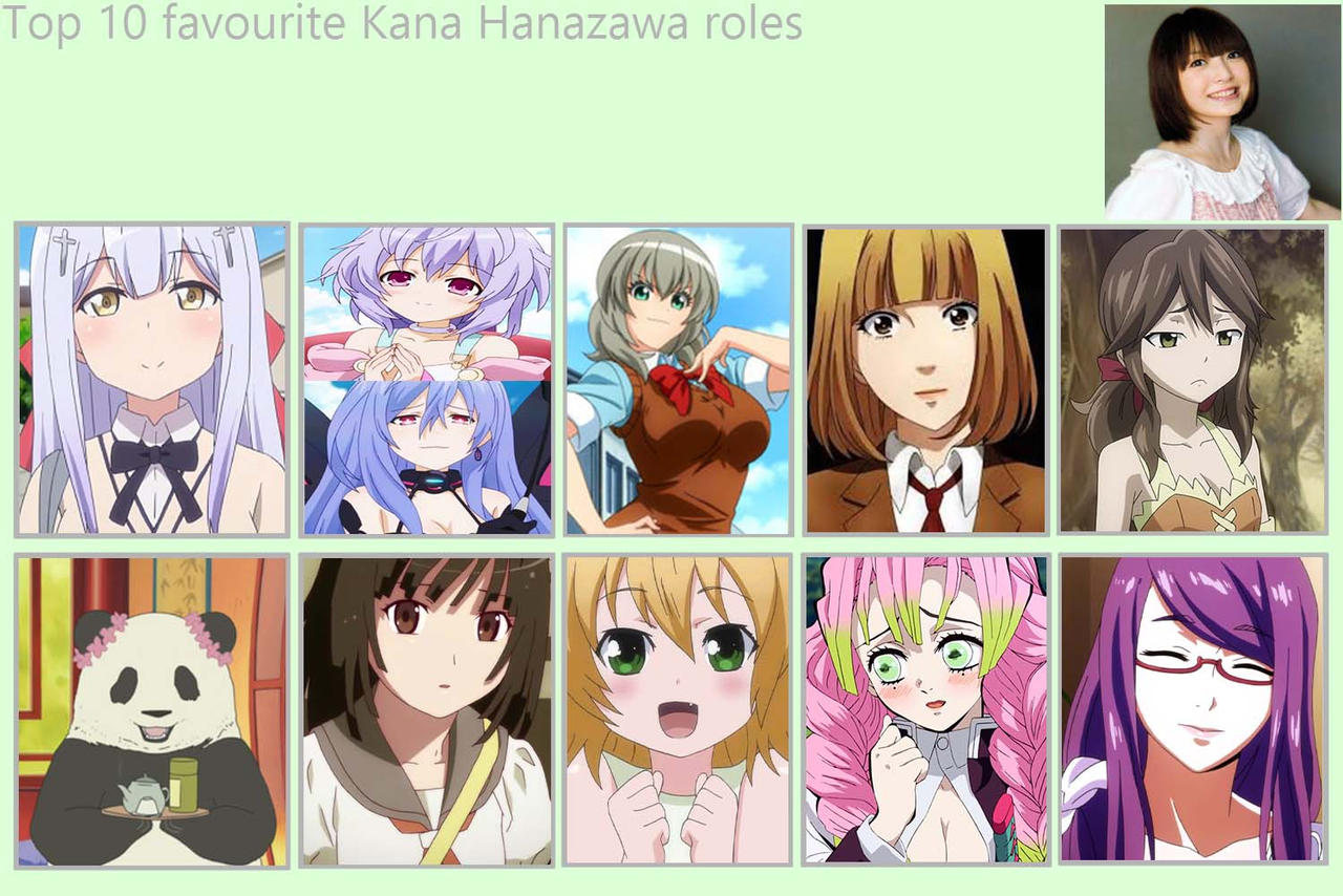 kana hanazawa roles