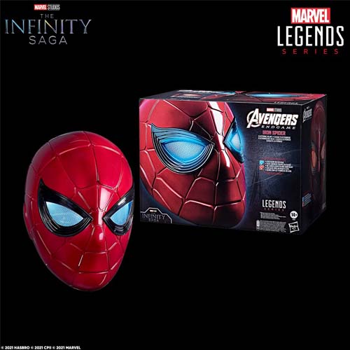 spiderman legends iron spider helmet