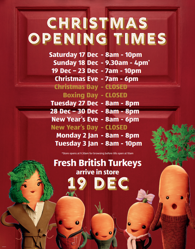 opening hours aldi