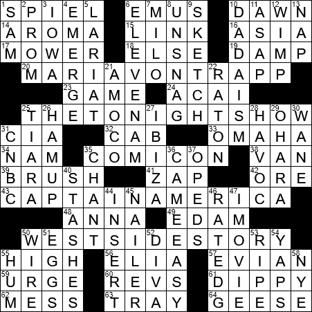 west coast gas brand nyt crossword