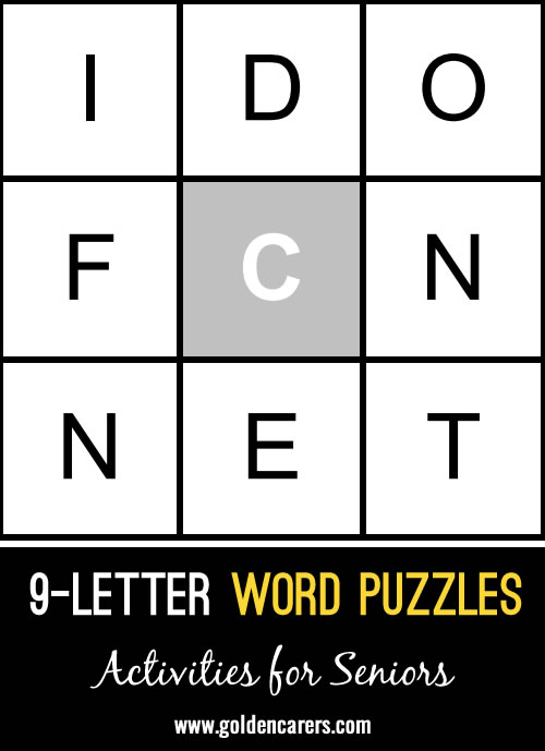 9 letter word puzzle answer