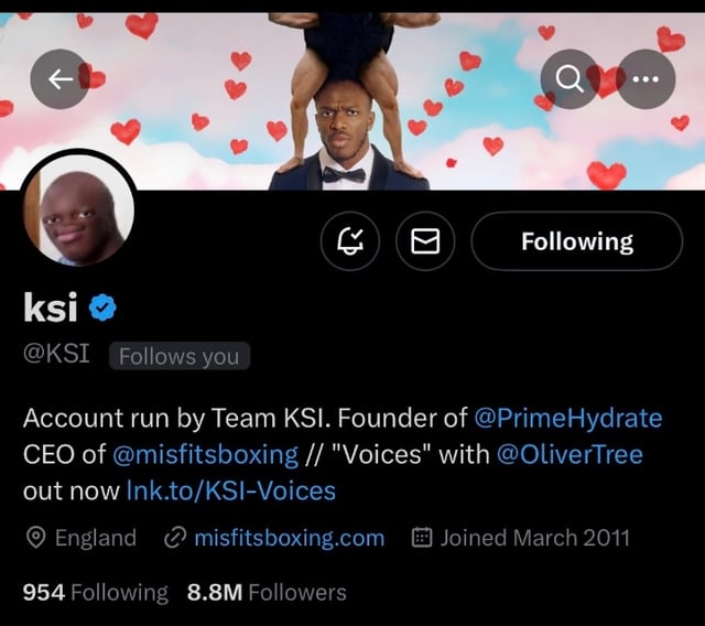 ksi twitter