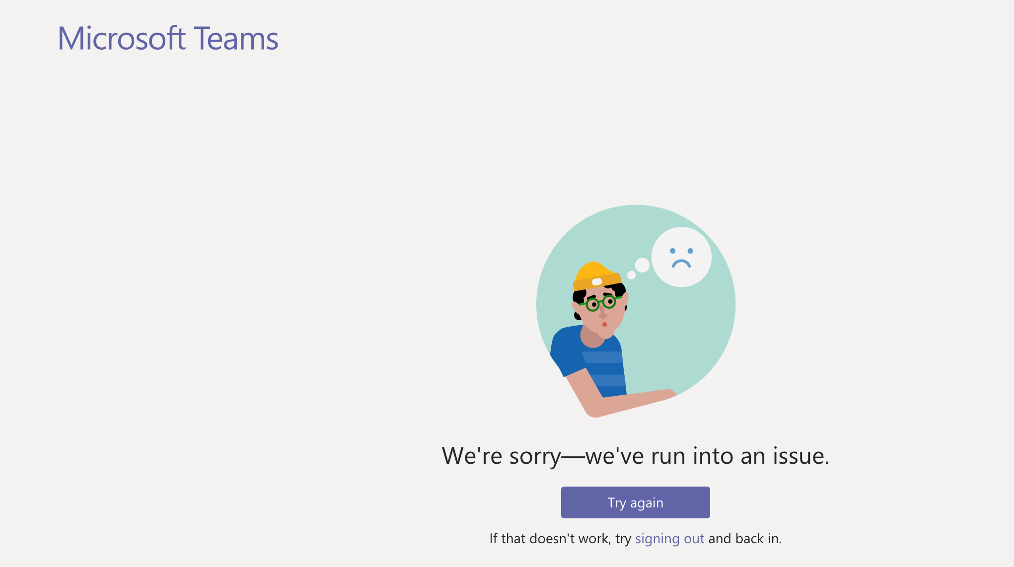 microsoft teams issues today