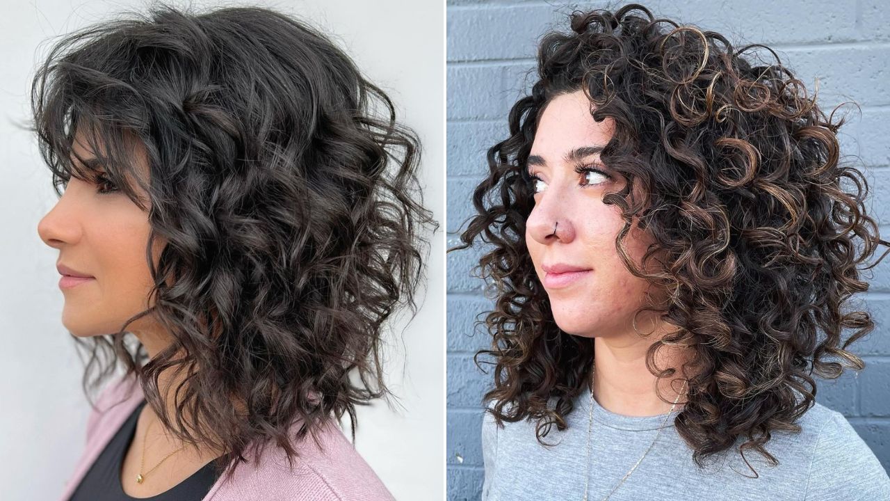 short haircuts for curly hair