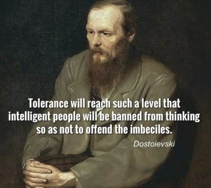 tolerance will reach such a level