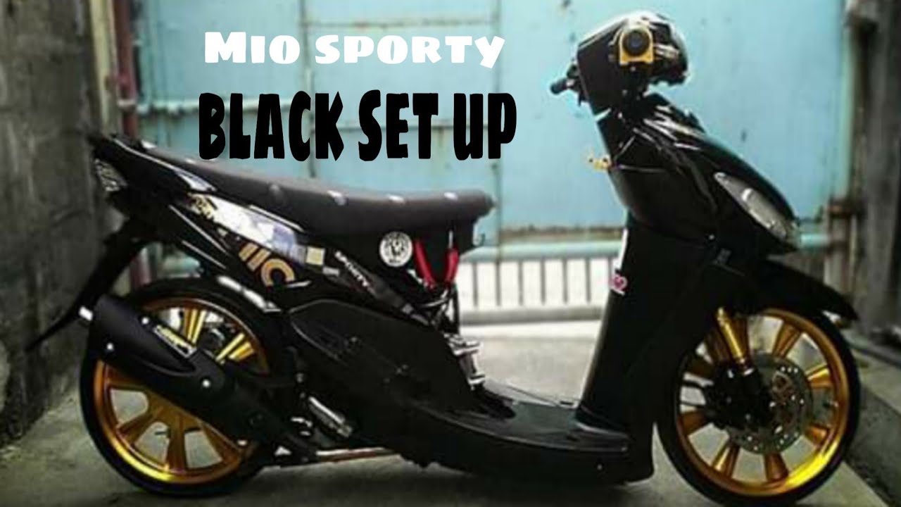 black mio sporty set up