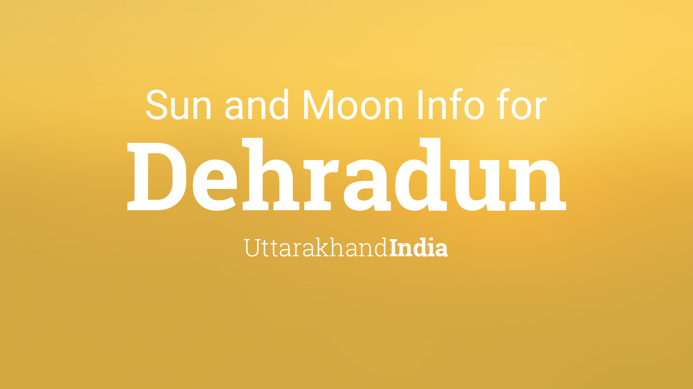 today moon time in dehradun