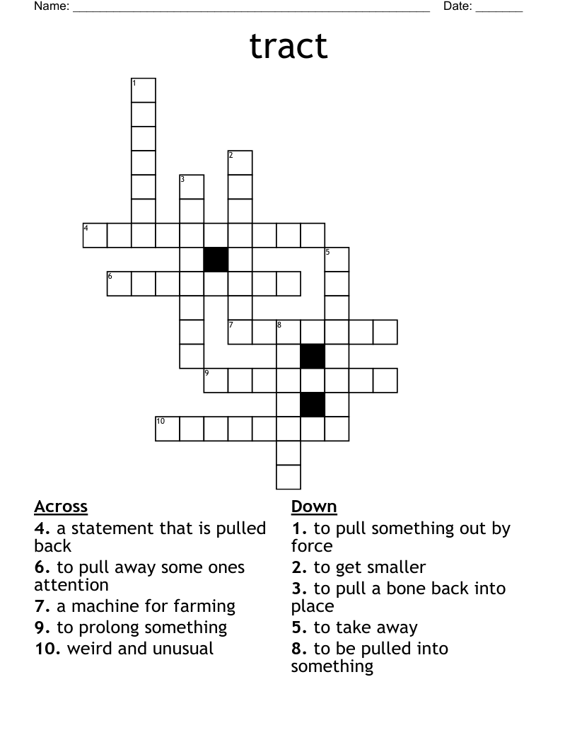 pull crossword clue