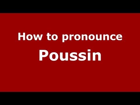 poussin pronunciation