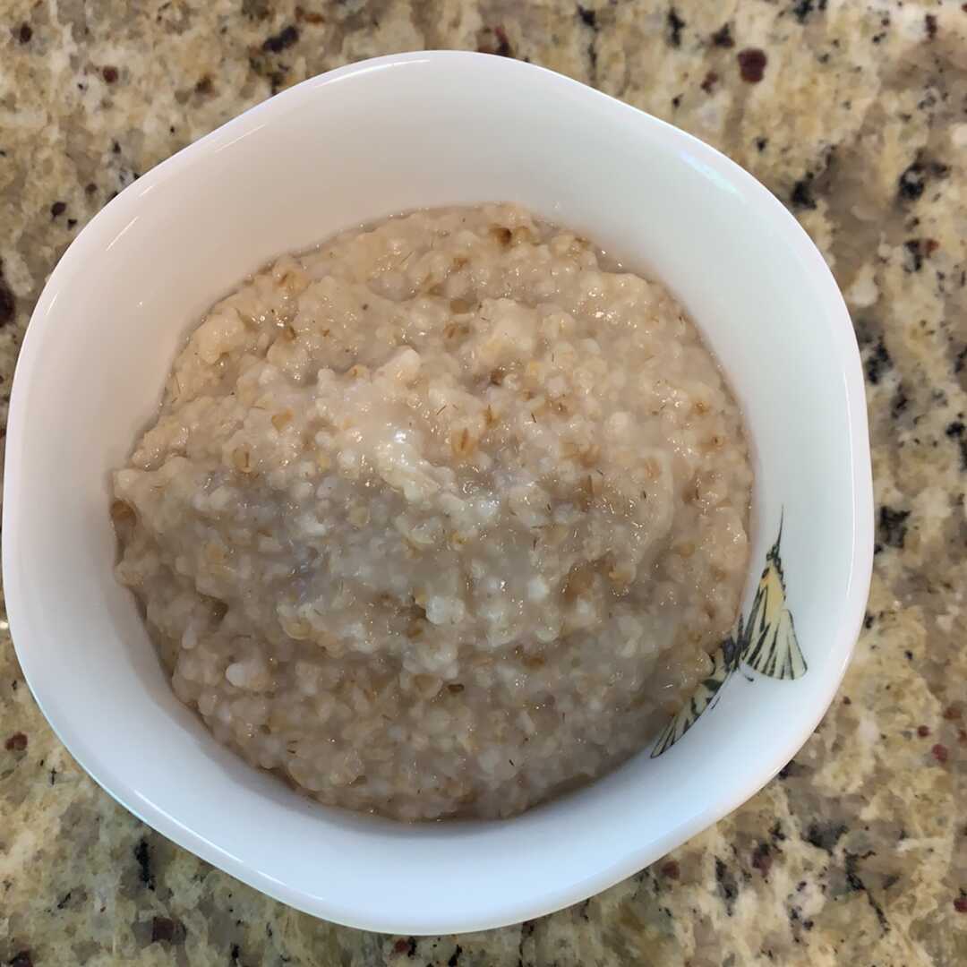 calories half cup oatmeal