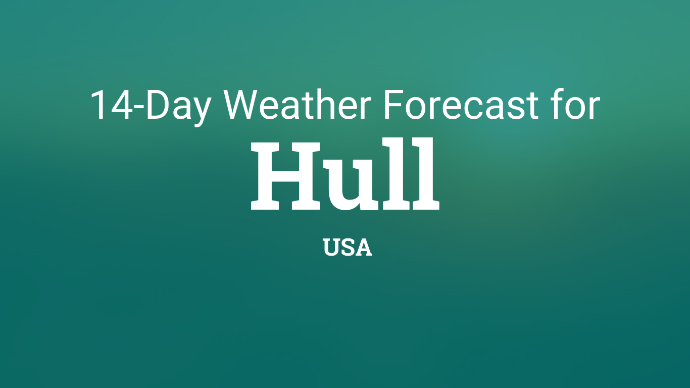 weather forecast hull