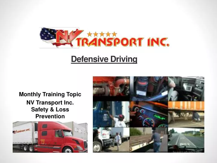 in the defensive driver success formula i refers too