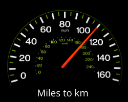 150 000 miles to kilometers