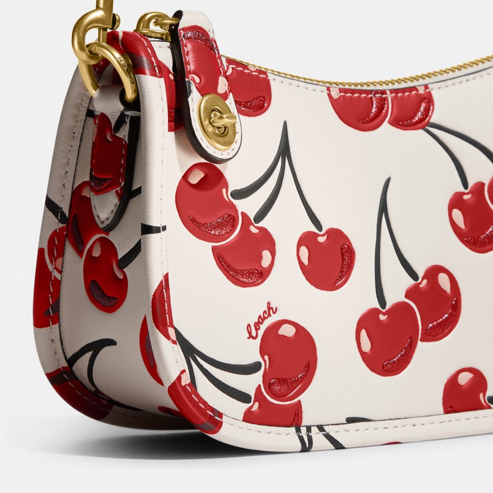 coach bag cherry