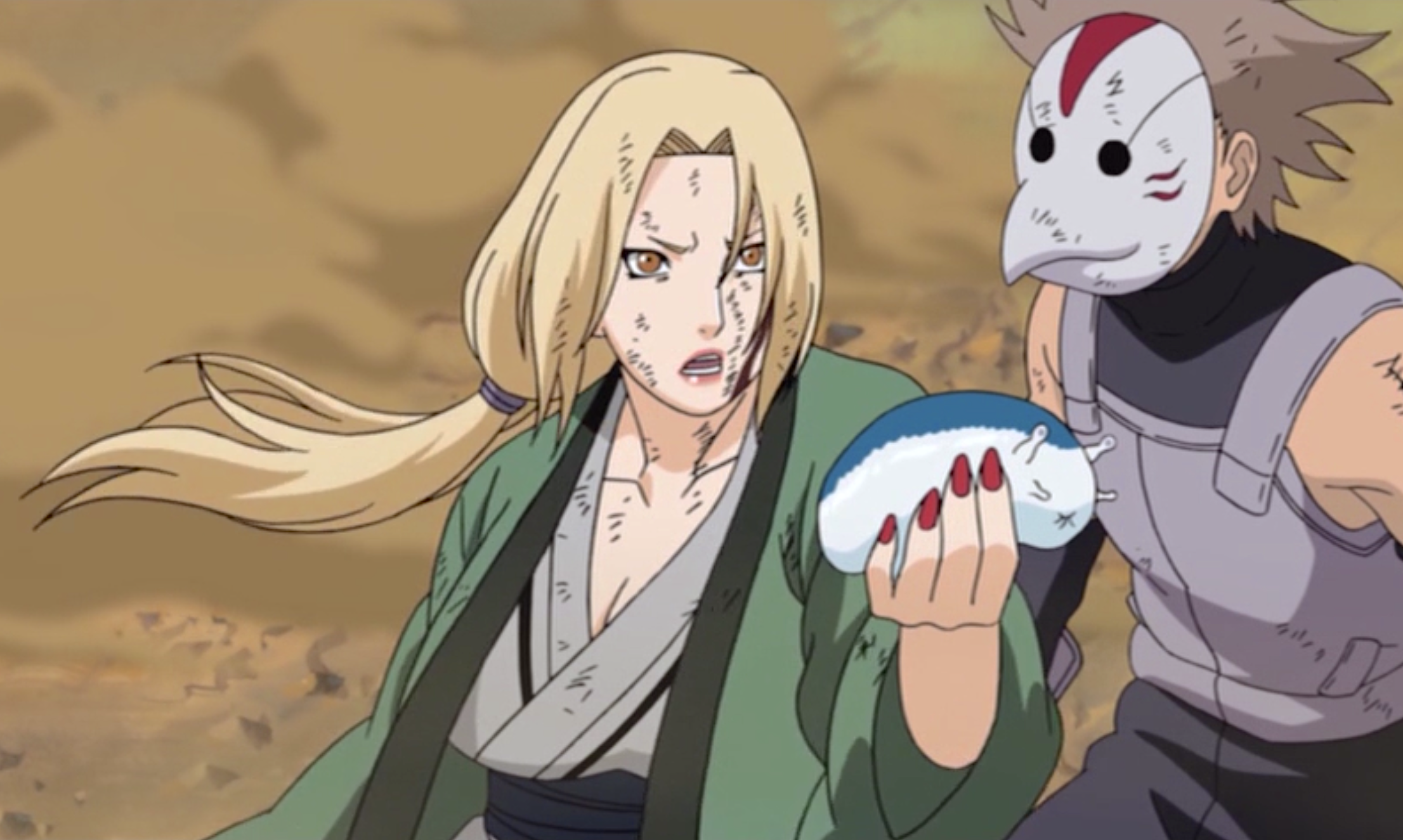 tsunade and katsuyu