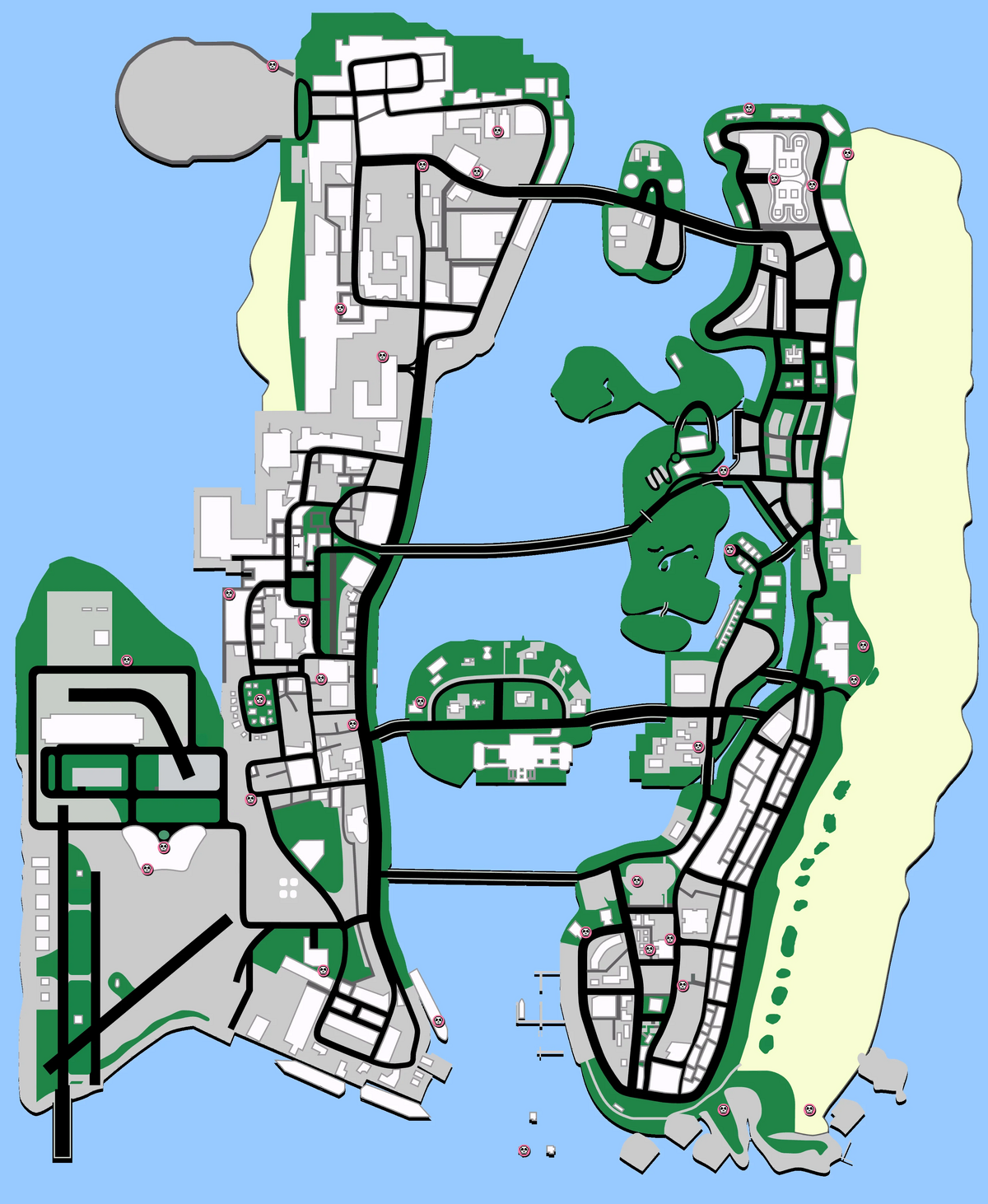 gta vice city gun locations